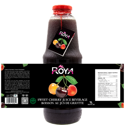 ROYA SWEET CHERRY JUICE BEVERAGE-1L.