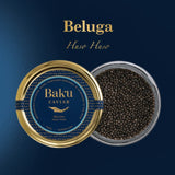 Baku Caviar - Beluga Huso Huso - Caspian Sturgeon Black Caviar