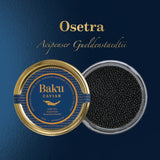 Baku Caviar - Osetra - Caspian Sturgeon Black Caviar